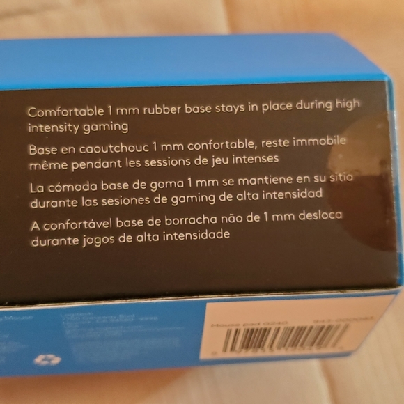 LOGITECH G240 Gamers Mouse Pad, Cloth - New in Box - Picture 5 of 6